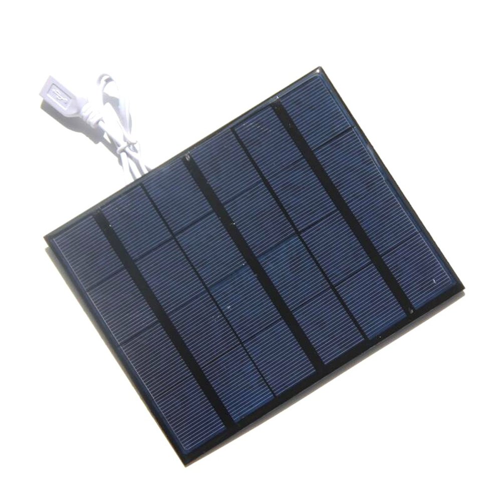 3.5W 6V Solar Panel + 6 Inch USB Mini Fan