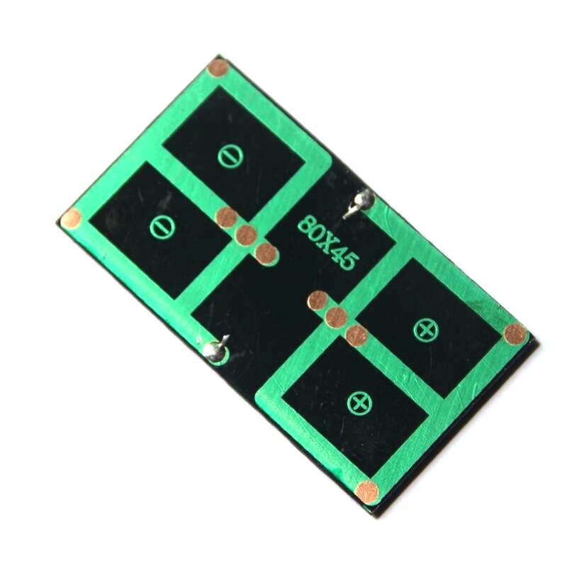 0.5W 1V Polysilicon Epoxy Solar Panel Cell Battery Charger