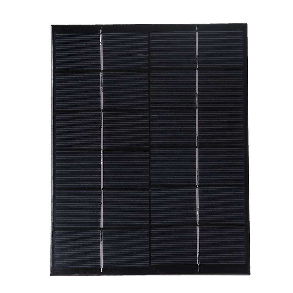 5.2W 6V Polysilicon Epoxy Solar Panel Cell Battery Charger