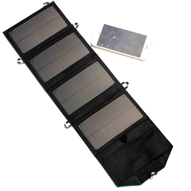 7W 5V Portable Folding Solar Panel