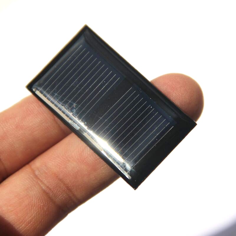 0.125W 1V Polysilicon Epoxy Solar Panel Cell Battery Charger