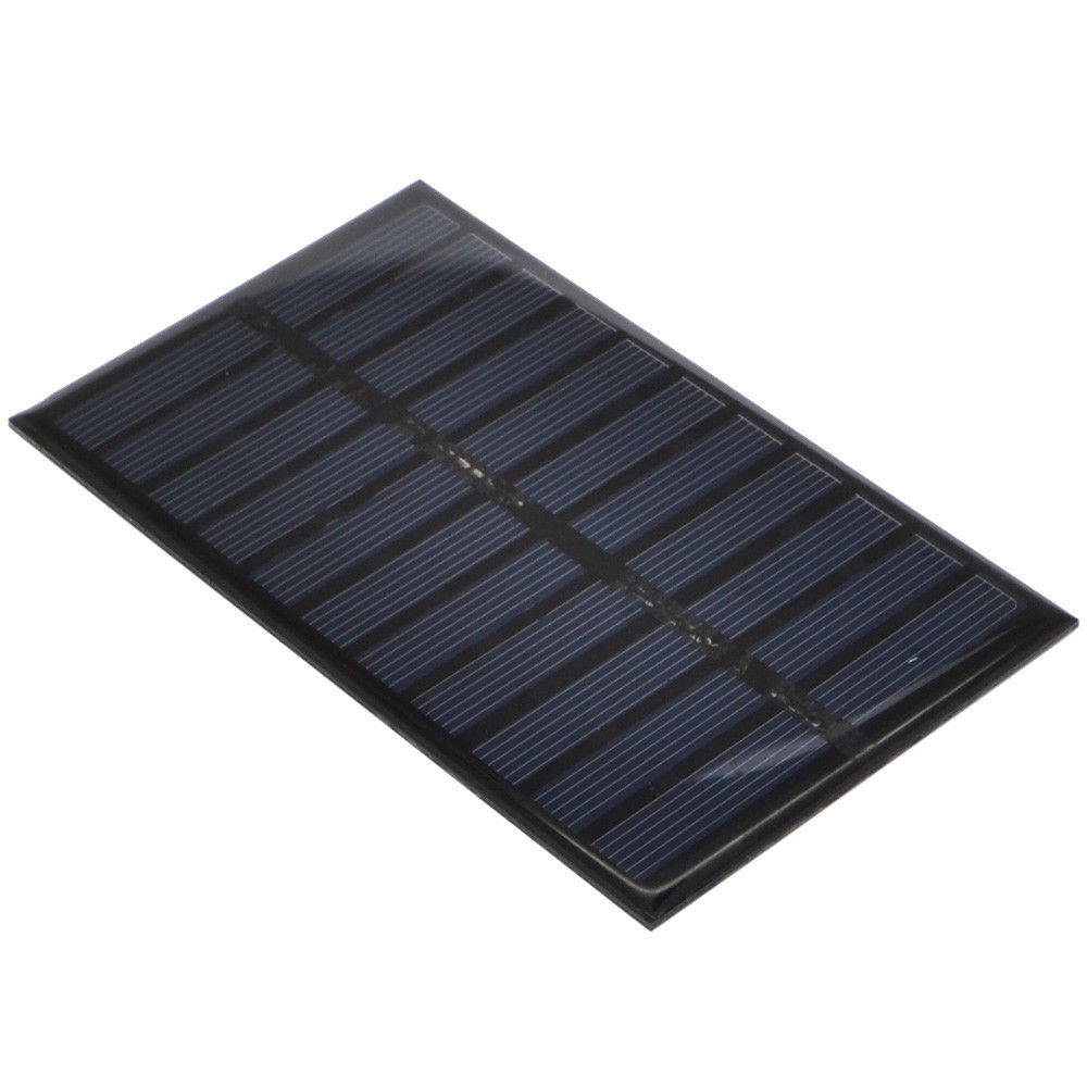 1.6W 5.5V Polysilicon Epoxy Solar Panel Cell Battery Charger