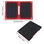 12W 5V Folding Portable Solar Panel Battery Charger
