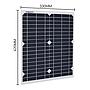 20W 18V Monocrystalline Solar Panel 1000W Inverter 12V/24V to 220V/110V+PWM 10A Battery Charger Kit