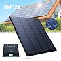 3W 12V Polysilicon Solar Panel Cell Battery Charger
